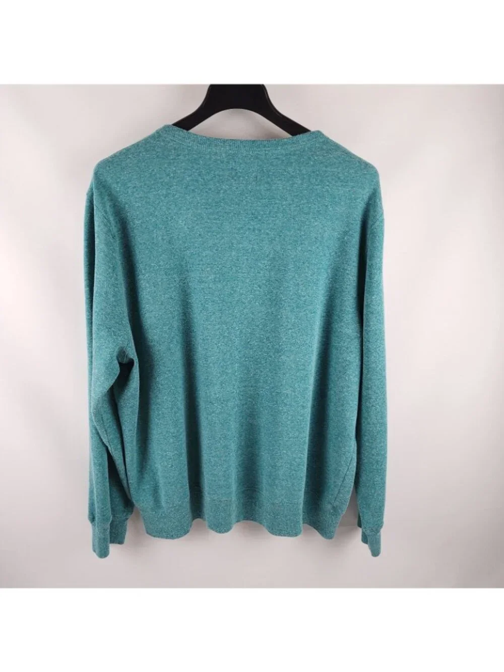 J.Crew Monterey Sweatshirt Mens XXL Crewneck Pullover Authentic Fleece Turquoise